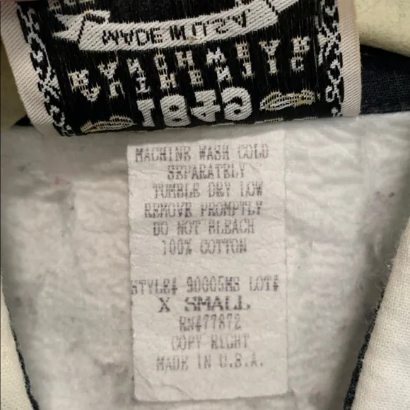 Vintage 1849 Ranchwear Cropped Western Long Sleeve Button Shirt - Picture 5 of 8